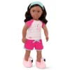 Our Generation Sleepover Pajama Outfit For 18" Dolls - Flamingo Dreaming