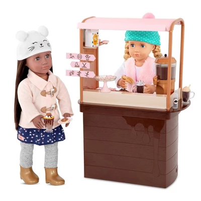Our Generation Hot Chocolate Stand For 18" Dolls - Choco-tastic 1 Our Generation Hot Chocolate Stand For 18" Dolls - Choco-tastic