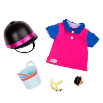 Our Generation Rashida With Book & Outfit 18" Posable Horseback Riding Doll 2 Our Generation Rashida With Book & Outfit 18" Posable Horseback Riding Doll - Image 2