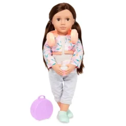 Our Generation Reese 18" Posable Travel Doll & Storybook