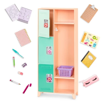 Our Generation Classroom Cool School Locker Accessory Set For 18" Dolls 6 Our Generation Classroom Cool School Locker Accessory Set For 18" Dolls - Image 6