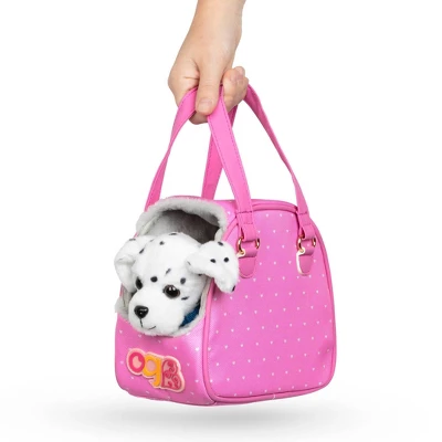 Our Generation Hop In Dog Carrier & Pet Plush Puppy Dalmatian For 18" Dolls 2 Our Generation Hop In Dog Carrier & Pet Plush Puppy Dalmatian For 18" Dolls - Image 2