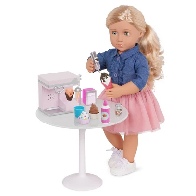 Our Generation Sundae Fun Day Ice Cream Machine Accessory Set For 18" Dolls 1 Our Generation Sundae Fun Day Ice Cream Machine Accessory Set For 18" Dolls