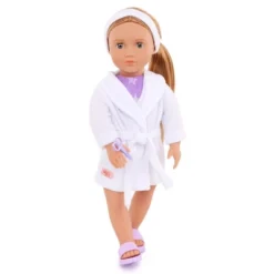 Our Generation Serafina Posable 18" Spa Doll & Storybook Set -Our Generation GUEST 2b575740 35eb 4669 ac6b 55aee15c243a