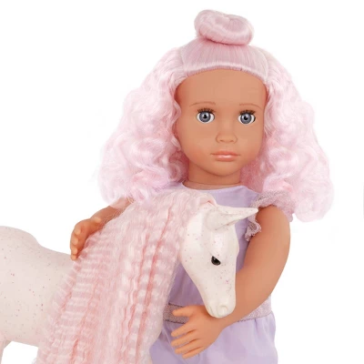 Our Generation Elara & Lumina 18" Doll & Foal Hair Play Set 1 Our Generation Elara & Lumina 18" Doll & Foal Hair Play Set