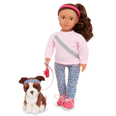 Our Generation Natalia & Nillie 18" Doll & Pet Training Set 4 Our Generation Natalia & Nillie 18" Doll & Pet Training Set - Image 4