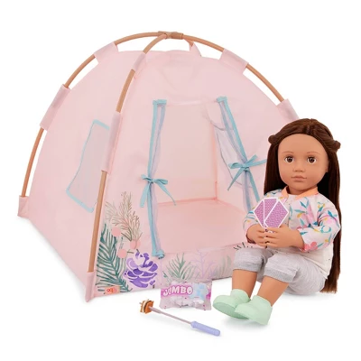 Our Generation Camping Nights Tent & Accessories Set For 18'' Dolls 1 Our Generation Camping Nights Tent & Accessories Set For 18'' Dolls