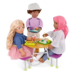 Our Generation Cafeteria Table School Accessory Set For 18" Dolls 7 Our Generation Cafeteria Table School Accessory Set For 18" Dolls -Our Generation GUEST 452e8ff5 5be6 4c7d 9c0f a6d788ec5199