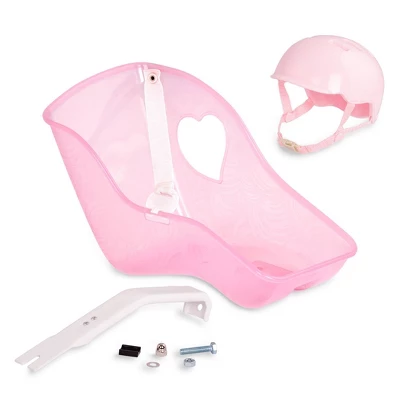Our Generation Carry Me Doll Bike Seat Carrier & Pink Helmet Accessory Set For 18'' Dolls 2 Our Generation Carry Me Doll Bike Seat Carrier & Pink Helmet Accessory Set For 18'' Dolls - Image 2