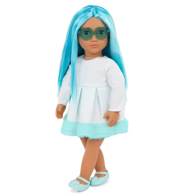 Our Generation Capri 18" Fashion Doll With Bubblegum Blue Hair 3 Our Generation Capri 18" Fashion Doll With Bubblegum Blue Hair - Image 3