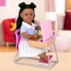 Our Generation Flying Colors School Desk & Supplies Accessory Set For 18" Dolls