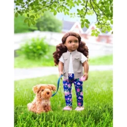 Our Generation Malia - 18" Doll & Pet Poodle Set
