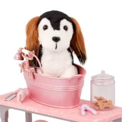 Our Generation Scrub & Style Pet Grooming Table Accessory Set For 18'' Dolls 7 Our Generation Scrub & Style Pet Grooming Table Accessory Set For 18'' Dolls -Our Generation GUEST 6c92199b 5579 4cef 9a79 b22ae28b3a24
