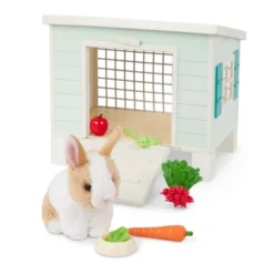 Our Generation Bunny Hutch House & Pet Rabbit Plush Accessory Set For 18'' Dolls 8 Our Generation Bunny Hutch House & Pet Rabbit Plush Accessory Set For 18'' Dolls -Our Generation GUEST 7cd8e80d 32e9 454a b7af 7cc632697176