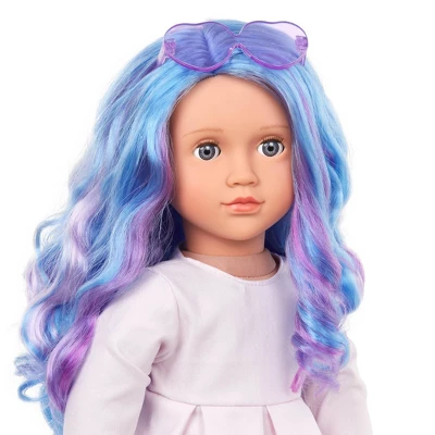 Our Generation Veronika 18" Fashion Doll With Blue/Purple Hair 2 Our Generation Veronika 18" Fashion Doll With Blue/Purple Hair - Image 2