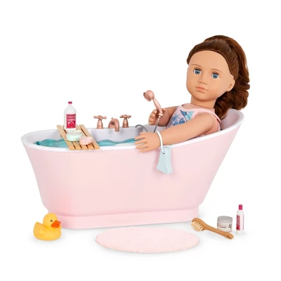 Our Generation Bath & Bubbles Bathtub Accessory Set For 18" Dolls 2 Our Generation Bath & Bubbles Bathtub Accessory Set For 18" Dolls - Image 2