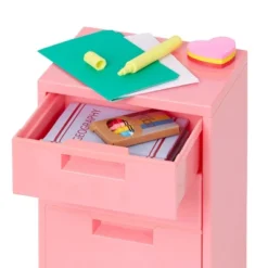 Our Generation Ready, Set, Learn! School Supplies & Rolling Cabinet Accessory Set For 18'' Dolls -Our Generation GUEST 8a59ae62 8db5 45ec 96d3 5ef9a124c55d