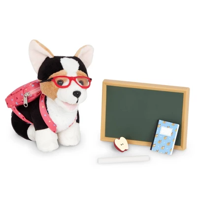 Our Generation Preschool Pup Posable 6" Corgi Pet Accessory Set 1 Our Generation Preschool Pup Posable 6" Corgi Pet Accessory Set