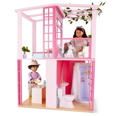 Our Generation Lovely Loft Dollhouse & Furniture Playset For 18" Dolls: Includes 63-Piece Accessories Set 4 Our Generation Lovely Loft Dollhouse & Furniture Playset For 18" Dolls: Includes 63-Piece Accessories Set - Image 4