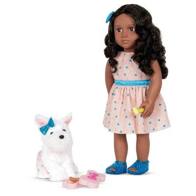 Our Generation Celeah & Confetti 18" Matching Doll & Pet Set 2 Our Generation Celeah & Confetti 18" Matching Doll & Pet Set - Image 2