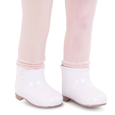 Our Generation Fancy & Furry Pink Faux-Fur Coat For 18" Dolls 3 Our Generation Fancy & Furry Pink Faux-Fur Coat For 18" Dolls - Image 3