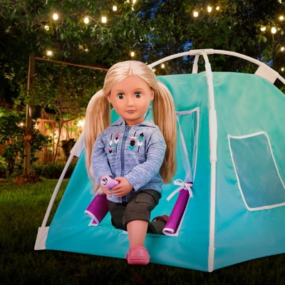 Our Generation Camping Accessory Set For 18" Dolls - Happy Camper 1 Our Generation Camping Accessory Set For 18" Dolls - Happy Camper