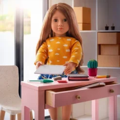 Our Generation Working Wonder Desk Accessory Set For 18" Dolls