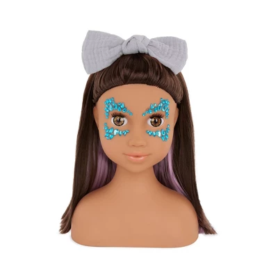 Our Generation Domenique Sparkles Of Fun Styling Head Doll 1 Our Generation Domenique Sparkles Of Fun Styling Head Doll
