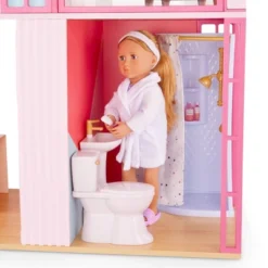 Our Generation Lovely Loft Dollhouse & Furniture Playset For 18" Dolls: Includes 63-Piece Accessories Set 14 Our Generation Lovely Loft Dollhouse & Furniture Playset For 18" Dolls: Includes 63-Piece Accessories Set -Our Generation GUEST a8625dfe 6db2 496f 94d2 44ad76425fdb