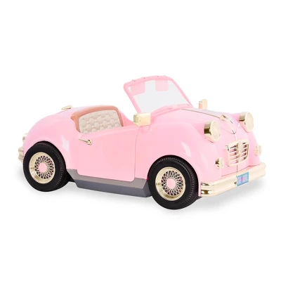 Our Generation In The Driver Seat Cruiser - Pink Convertible For 18" Dolls 2 Our Generation In The Driver Seat Cruiser - Pink Convertible For 18" Dolls - Image 2