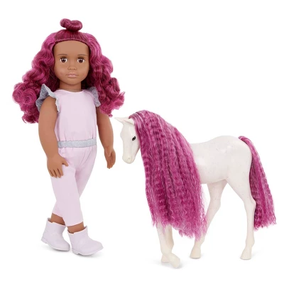 Our Generation Estra & Delta 18" Doll & Foal Hair Play Set 5 Our Generation Estra & Delta 18" Doll & Foal Hair Play Set - Image 5