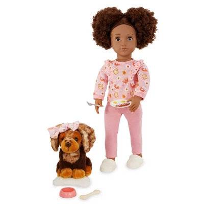 Our Generation Camryn & Coco 18" Matching Doll & Pet Set 1 Our Generation Camryn & Coco 18" Matching Doll & Pet Set