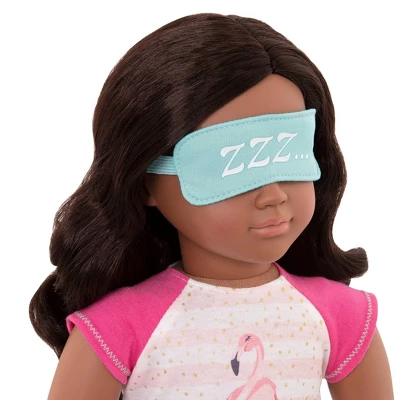 Our Generation Sleepover Pajama Outfit For 18" Dolls - Flamingo Dreaming 2 Our Generation Sleepover Pajama Outfit For 18" Dolls - Flamingo Dreaming - Image 2