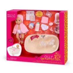 Our Generation Baby Doll Lacy & Bathtime Set Bathtub With Real Water Sounds, Potty & Accessories -Our Generation GUEST c0ccc690 2626 4994 b5bb 1608bc5e7621