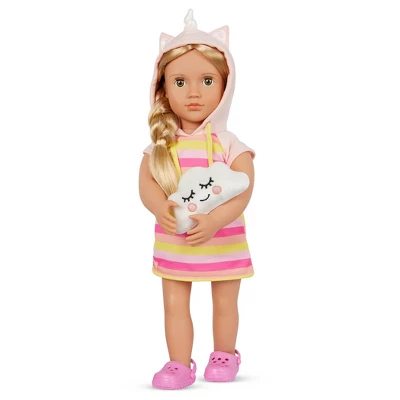 Our Generation Rainbow Unicorn Pajama Outfit For 18" Dolls 1 Our Generation Rainbow Unicorn Pajama Outfit For 18" Dolls