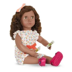 Our Generation Nahla With Storybook & Accessories 18" Posable Gardening Doll -Our Generation GUEST c2e0e78e 5a13 42a7 9b6a 068951ef2889