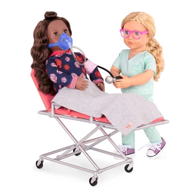 Our Generation Medical Set With Stretcher For 18" Dolls - OG Medi-Care 1 Our Generation Medical Set With Stretcher For 18" Dolls - OG Medi-Care