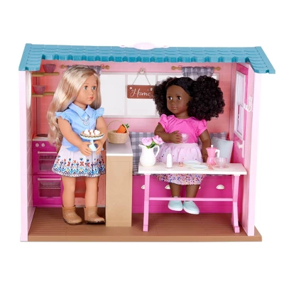 Our Generation Country House With Animal Sounds Dollhouse & Furniture Accessory Set For 18'' Dolls 2 Our Generation Country House With Animal Sounds Dollhouse & Furniture Accessory Set For 18'' Dolls - Image 2