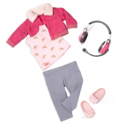 Our Generation 18" Posable Travel Doll With Storybook - Aryal 11 Our Generation 18" Posable Travel Doll With Storybook - Aryal -Our Generation GUEST d7ae75c0 03fc 4fbd 93cc 567d8affd50b