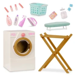 Our Generation Laundry Day Washing Machine Dollhouse Accessory Set For 18'' Dolls -Our Generation GUEST dc71f8fe 1db2 4398 a3fd ff39e301d13f