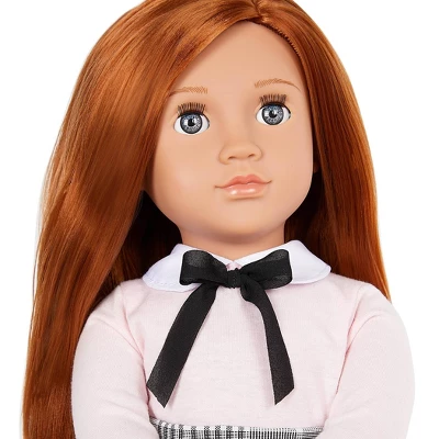 Our Generation Carly With School Lunch Bag 18" Fashion Doll 1 Our Generation Carly With School Lunch Bag 18" Fashion Doll