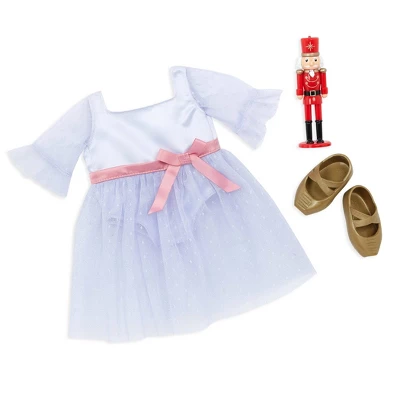 Our Generation Clara With Mini Nutcracker 18" Ballerina Doll 5 Our Generation Clara With Mini Nutcracker 18" Ballerina Doll - Image 5