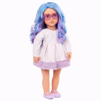 Our Generation Veronika 18" Fashion Doll With Blue/Purple Hair 3 Our Generation Veronika 18" Fashion Doll With Blue/Purple Hair - Image 3