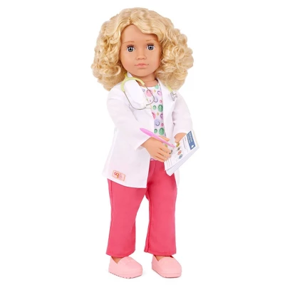 Our Generation Felicia 18" Pediatrician Doll 1 Our Generation Felicia 18" Pediatrician Doll