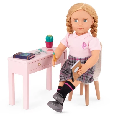 Our Generation Working Wonder Desk Accessory Set For 18" Dolls 2 Our Generation Working Wonder Desk Accessory Set For 18" Dolls - Image 2