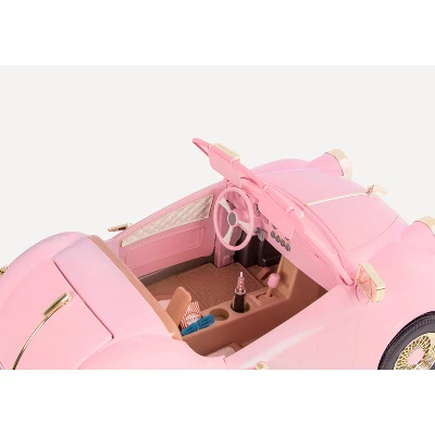 Our Generation In The Driver Seat Cruiser - Pink Convertible For 18" Dolls 4 Our Generation In The Driver Seat Cruiser - Pink Convertible For 18" Dolls - Image 4