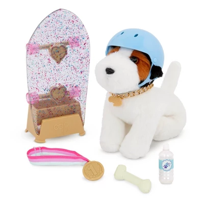 Our Generation Pro Skater Pup Posable 6" Pet Accessory Set 4 Our Generation Pro Skater Pup Posable 6" Pet Accessory Set - Image 4