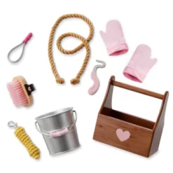 Our Generation Lainey Posable 18" Cowgirl Doll With Horse Accessories And Storybook: Plastic Fashion Doll With Hazel Eyes, Straight Hair -Our Generation GUEST fbc43fbf 4bd8 41b3 83f5 65ba6878c483