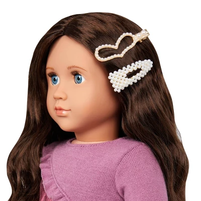Our Generation Twirls & Pearls Hair Accessory Set For 18" Dolls 2 Our Generation Twirls & Pearls Hair Accessory Set For 18" Dolls - Image 2