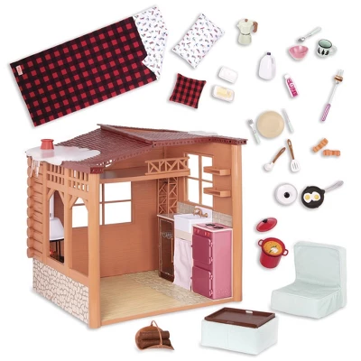 Our Generation Cozy Cabin Dollhouse Playset For 18" Dolls 5 Our Generation Cozy Cabin Dollhouse Playset For 18" Dolls - Image 5